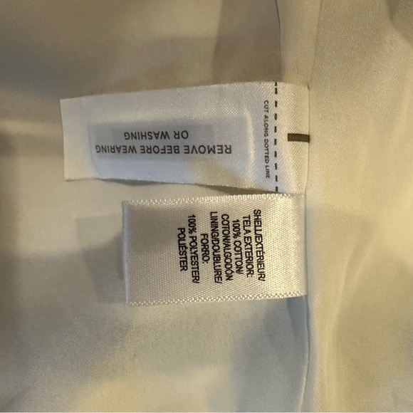 🔥 Loft Cream & Blue Striped Skirt - 2 - Picture 6 of 6